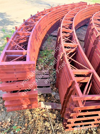 Каркас ангаpа 662 м2