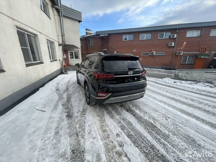 Hyundai Santa Fe 2.0 AT, 2018, 39 000 км