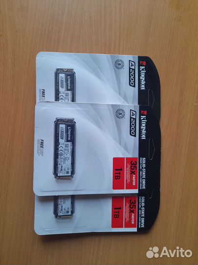 SSD nvme Kingston A2000 1TB(1000GB) новые