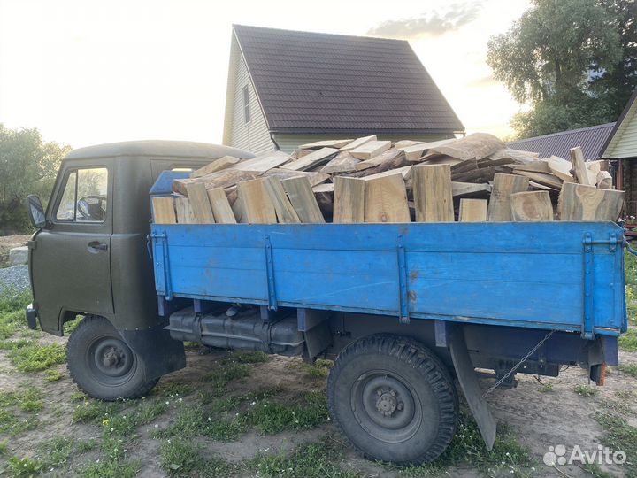 Дрова горбыль пиленный долготьем