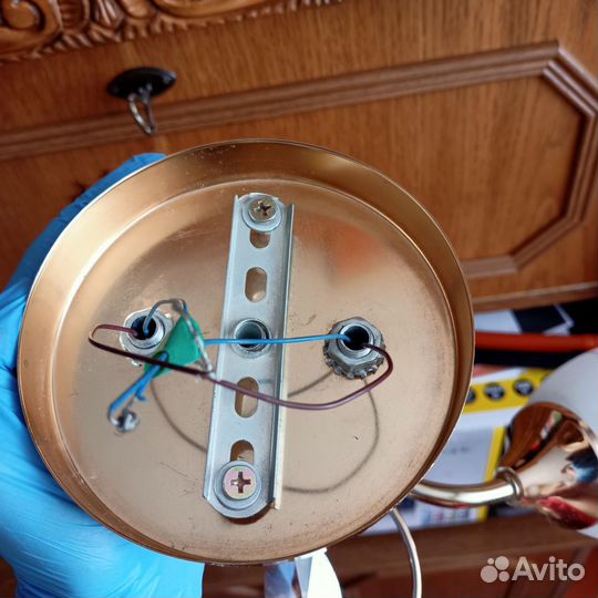 Люстра двухрожковая