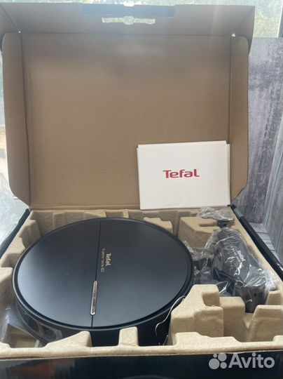 Робот пылесос tefal 60 animal kit rg7447WH