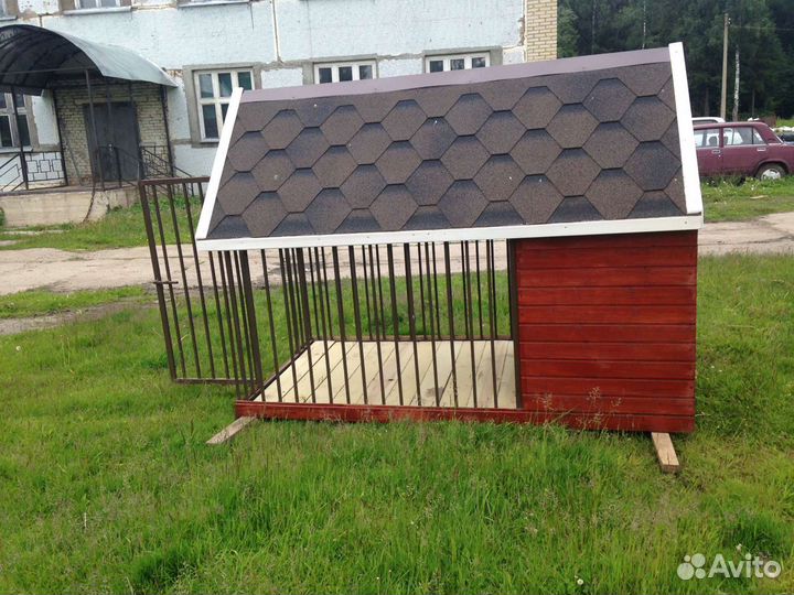 Будка для собаки. Будка. Вольер