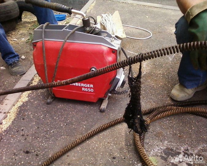 Устранение засоров (прочистка канализации) Откачка