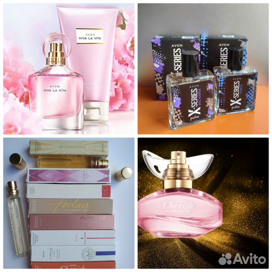 Attraction Духи парные мужские и женские avon