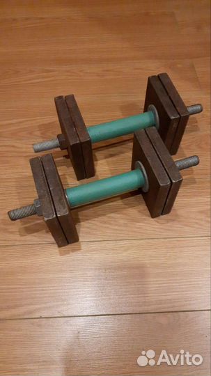 Гиря, гантели, эспандер