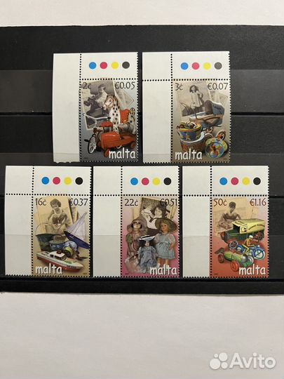2007 г. Мальта. Игрушки