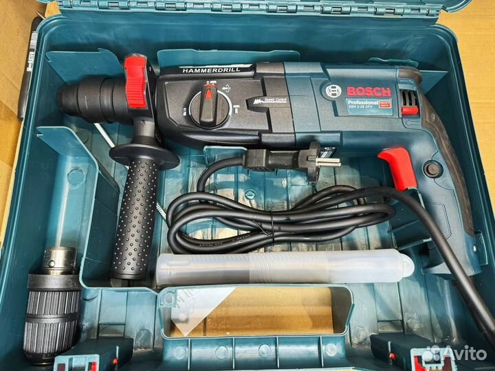 Перфоратор Bosch GBH 2-28 DFV+буры