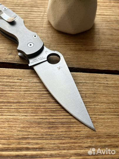 Нож Spyderco Paramilitary 2 Titanium