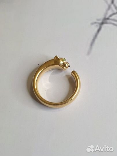 Золотое кольцо panthere DE cartier