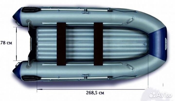 Лодка «флагман – DK 370 igla»