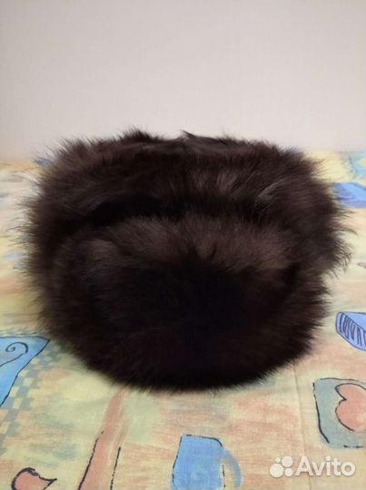 Мужская шапка из собачьей шерсти