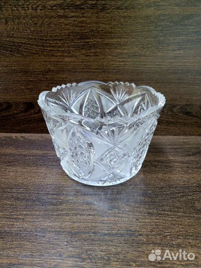 Салатник хрустальный СССР (#1253)