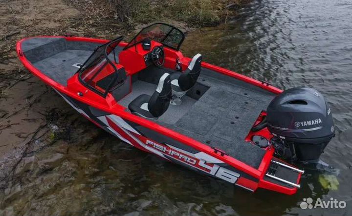 Пакет Volzhanka FishPro X3 мотор Yamaha 100 fetl