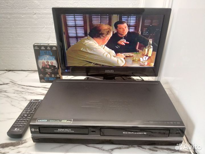 Dvd рекордер+VCR LG DVR799 HDMi Оцифровка VHS
