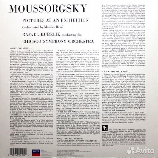 Rafael Kubelik - Mussorgsky: Pictures AT An Exhib