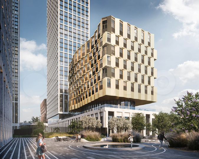 2-к. квартира, 64,6 м², 40/55 эт.