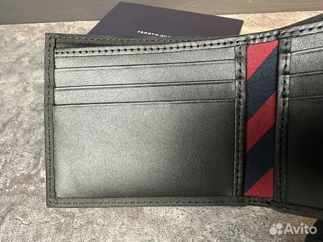 Кошелек Tommy Hilfiger johnson mini черный