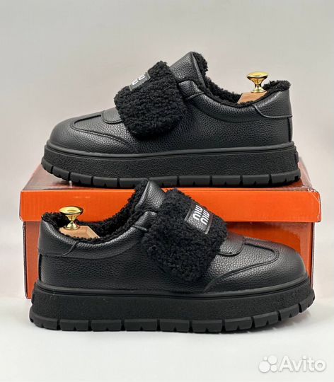 Полуботинки miu miu