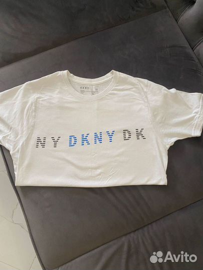 Футболка муж dkny оригинал 46