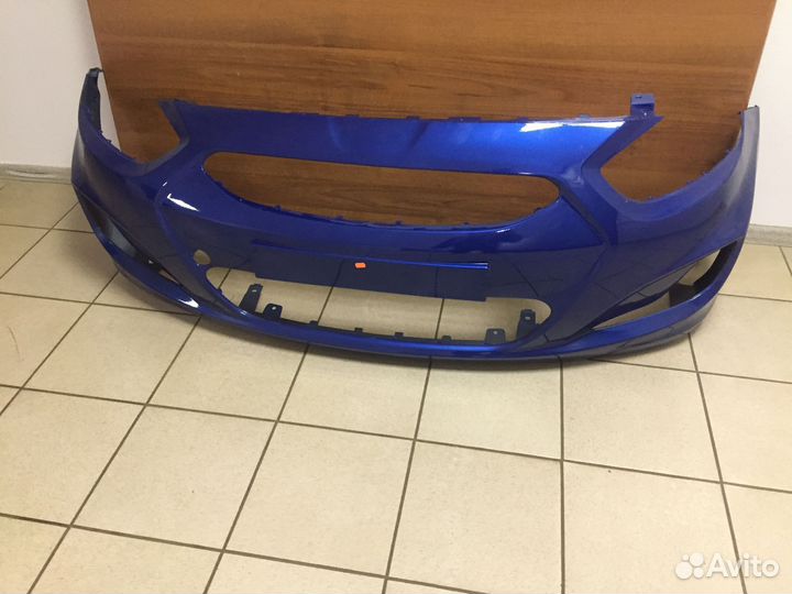 Бампер передний Hyundai Solaris