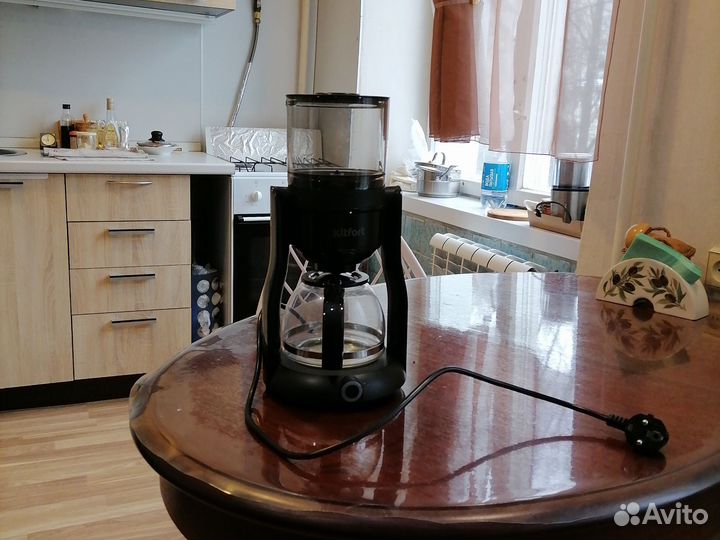 Кофеварка капельная kitfort