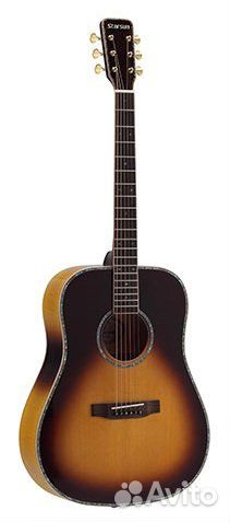 Акустическая гитара starsun DF60 Sunburst