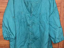Рубашка блузон Pure linen свободного кроя р-р XL