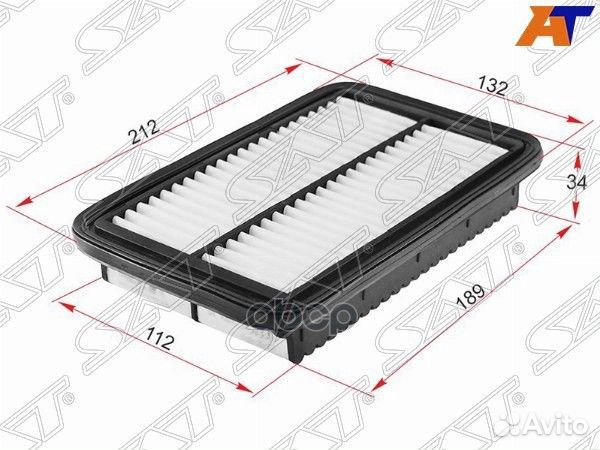 Фильтр воздушный KIA picanto 1.0/1.2 11/hyunda