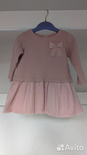 Платье для девочки 74 80