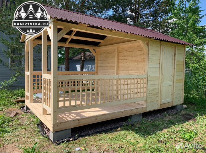Беседка для дачи. Доставка