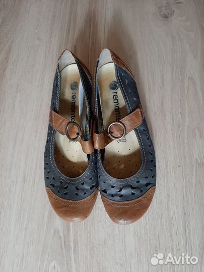 Туфли кожаные 36р. rieker, remonte бу
