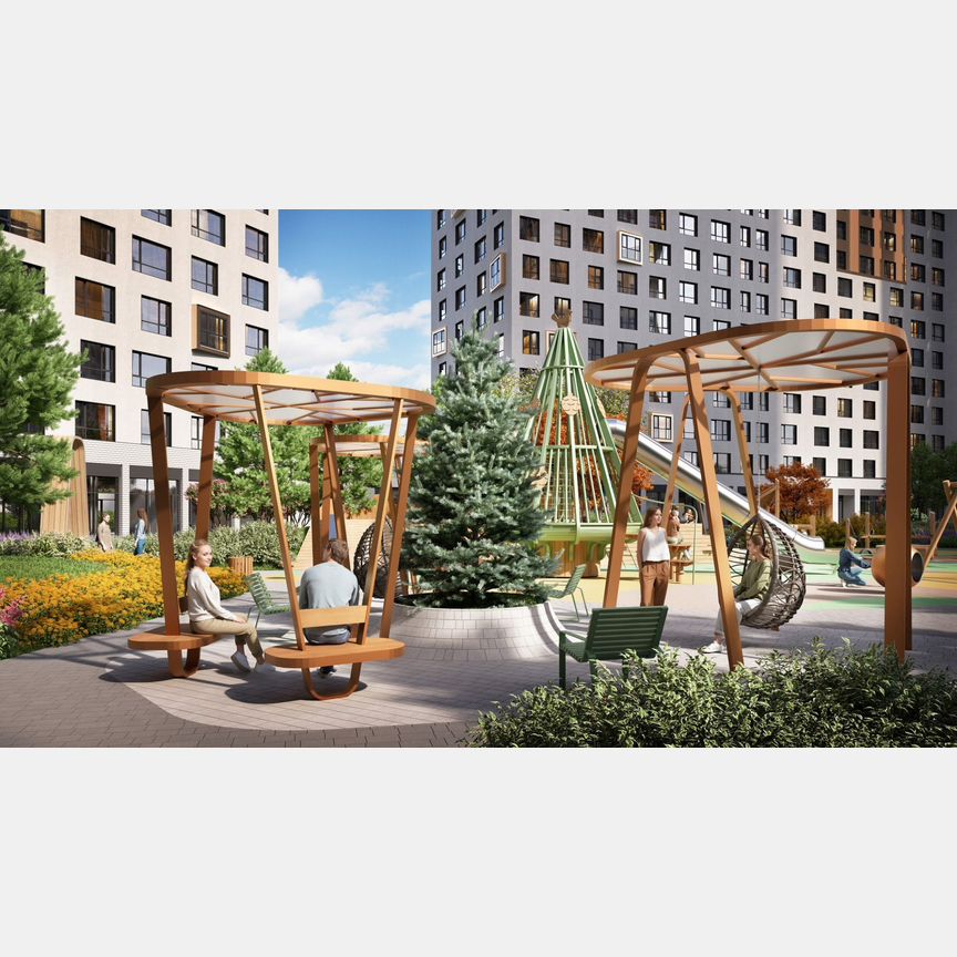 2-к. квартира, 58,9 м², 11/23 эт.