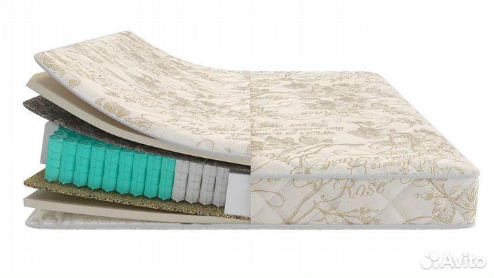 Askona двуспальная кровать с матрасом