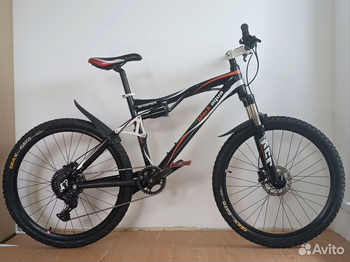 Велосипед двухподвес Black Aqua Whisper XC