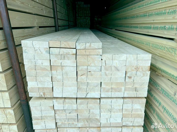 Доска обрезная 25х100х6000мм от производителя