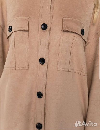 Куртка-рубашка oversise befree женская