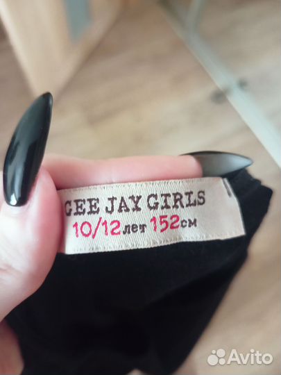 Платье чёрное