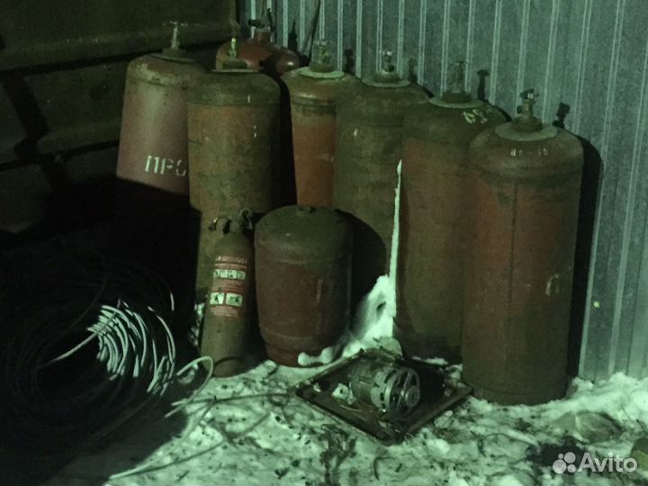 Баллоны газовые