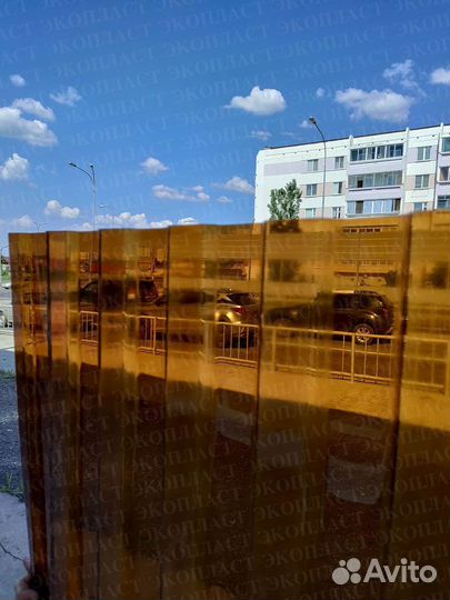 Профнастил пэт не ржавеет от завода пластмас. d-48