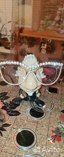 Очки со стразами