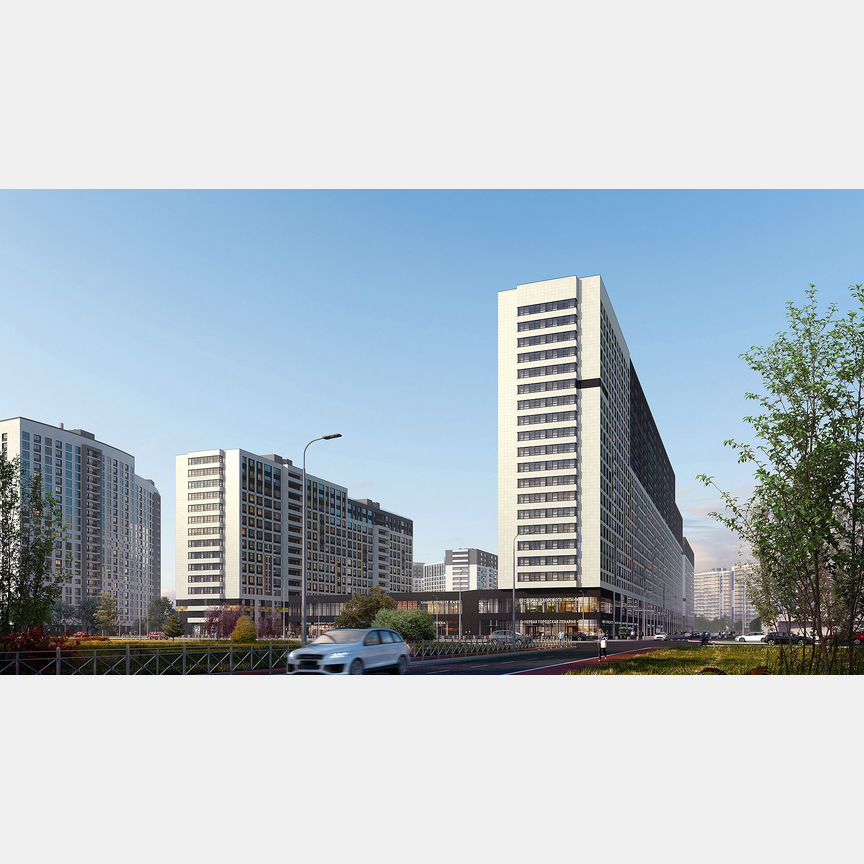 1-к. квартира, 36,7 м², 16/16 эт.