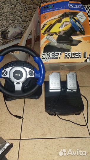 Джойстик с педалями Dialog gw-201