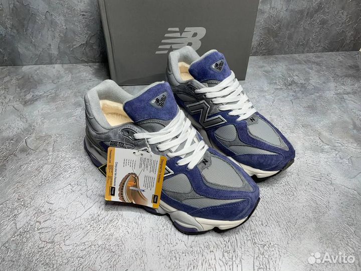 Кроссовки New balance 9060 зимние с мехом