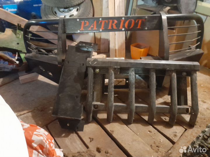 Силовой бампер УАЗ патриот