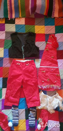 Новогодний костюм гнома