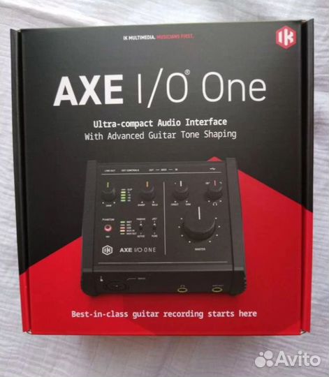 Аудиоинтерфейс IK Multimedia AXE I/O ONE