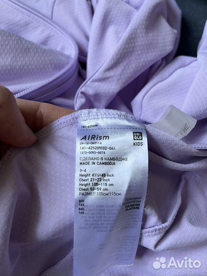 Ветровка uniqlo детская 3-4 года, 105-115 см