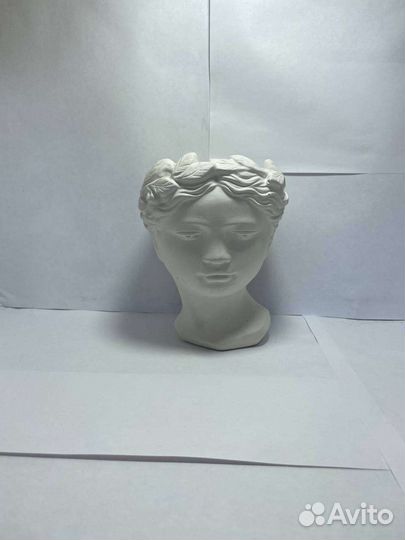 Кашпо, фигурки из гипса