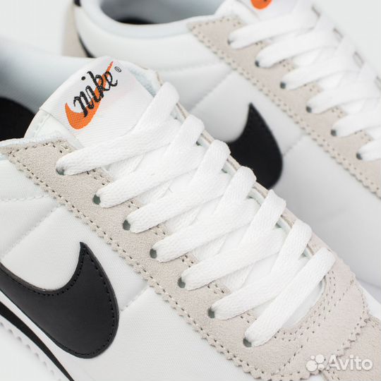 Nike Cortez Classic Nylon White Black